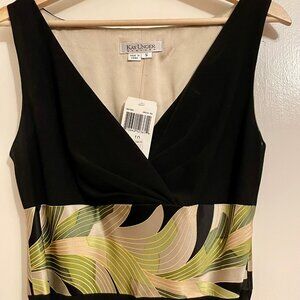 NEW Kay Unger Sleeveless Cocktail Formal Dinner Dress Size 10